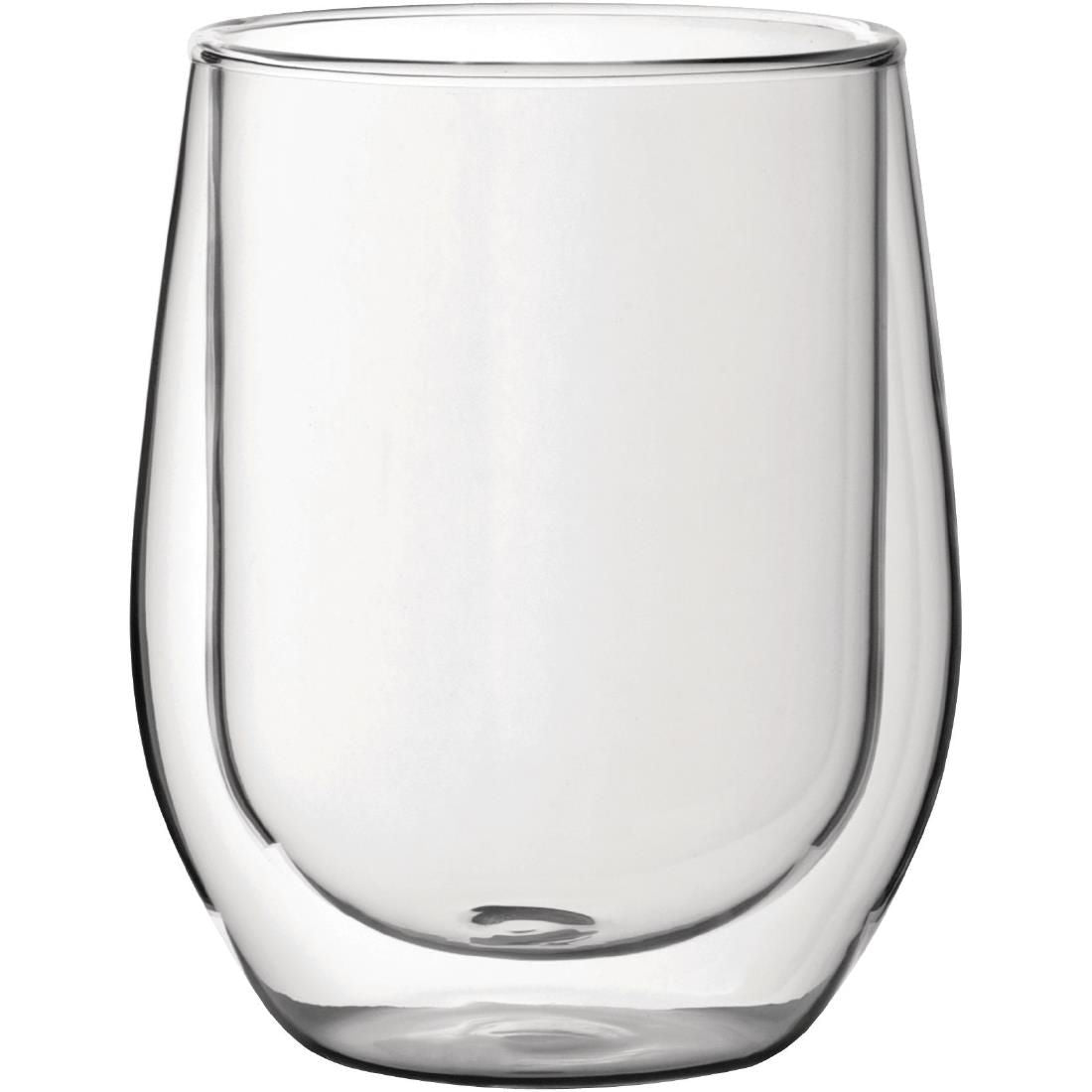 CP882 Utopia Double Walled Whiskey Glass 330ml (Pack of 6) JD Catering Equipment Solutions Ltd