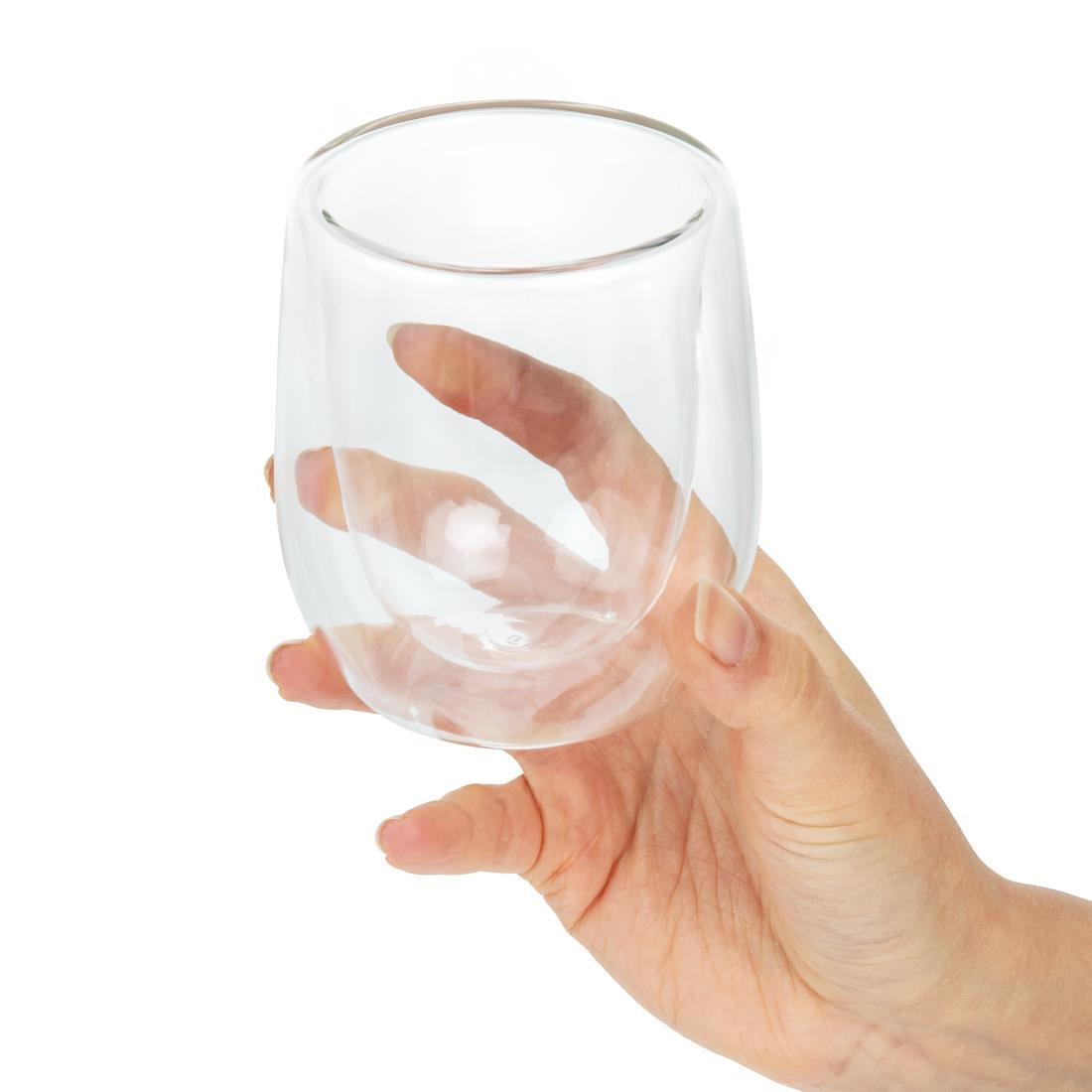 CP883 Utopia Double Walled Latte Glass 270ml (Pack of 12) JD Catering Equipment Solutions Ltd