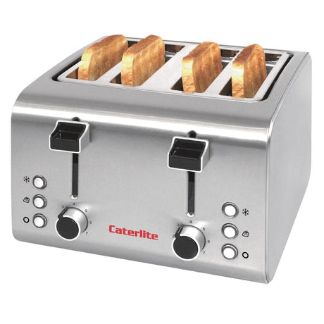 CP929 Caterlite 4 Slot Stainless Steel Toaster JD Catering Equipment Solutions Ltd