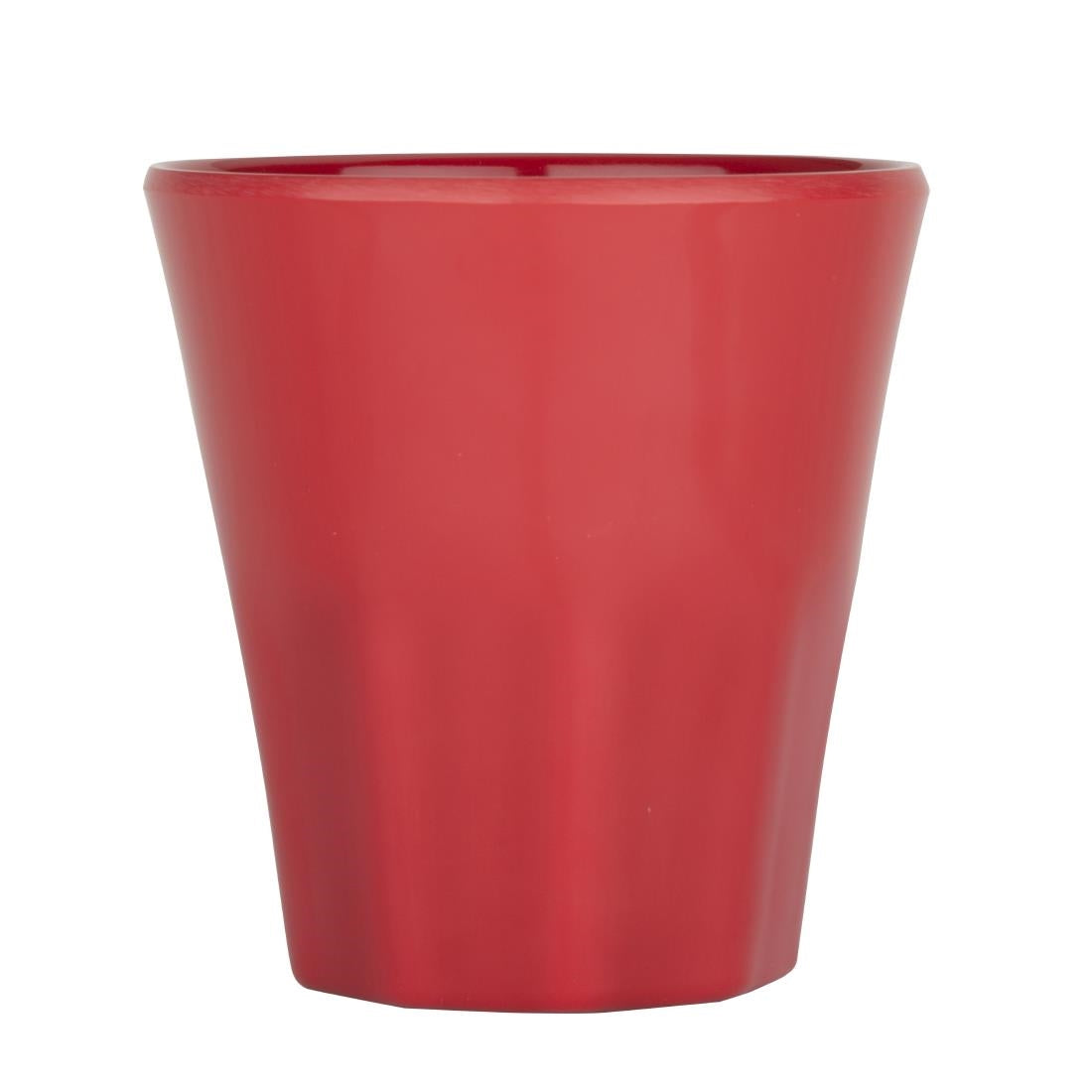 CR343 Kristallon Melamine Plastic Tumbler Red 290ml (Pack of 6) JD Catering Equipment Solutions Ltd