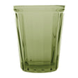 CR829 Olympia Cabot Panelled Glass Tumbler Green 260ml (Pack of 6) JD Catering Equipment Solutions Ltd