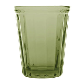 CR829 Olympia Cabot Panelled Glass Tumbler Green 260ml (Pack of 6) - JD Catering Equipment Solutions Ltd