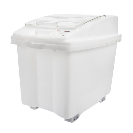 CR976 Araven Transparent Mobile Ingredient Bin 80Ltr JD Catering Equipment Solutions Ltd