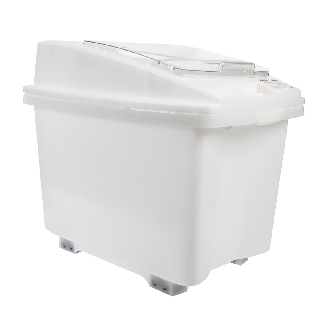 CR976 Araven Transparent Mobile Ingredient Bin 80Ltr JD Catering Equipment Solutions Ltd