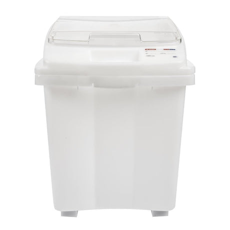 CR976 Araven Transparent Mobile Ingredient Bin 80Ltr JD Catering Equipment Solutions Ltd