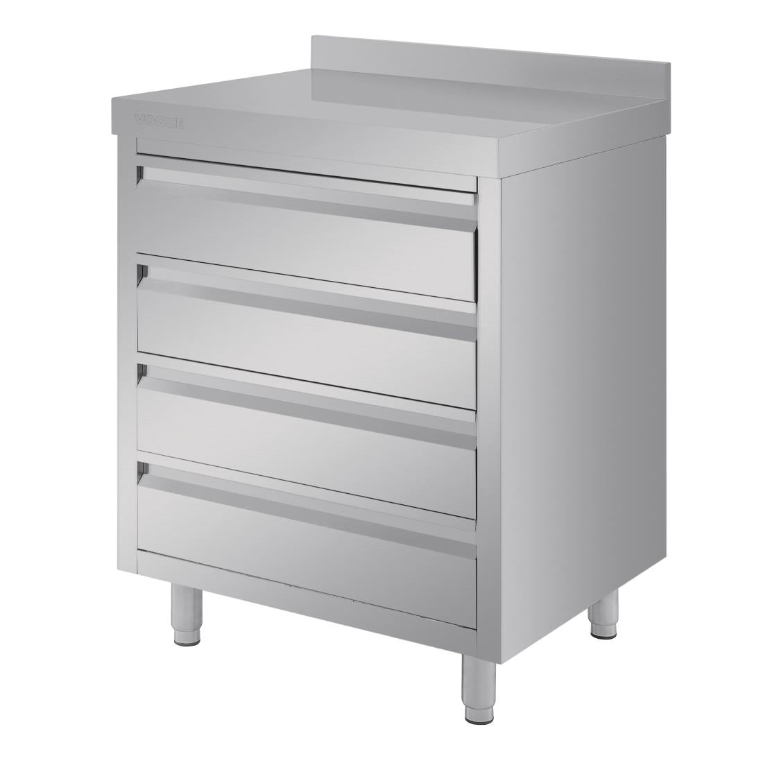 CR988 Vogue 4 Drawer Workstation JD Catering Equipment Solutions Ltd