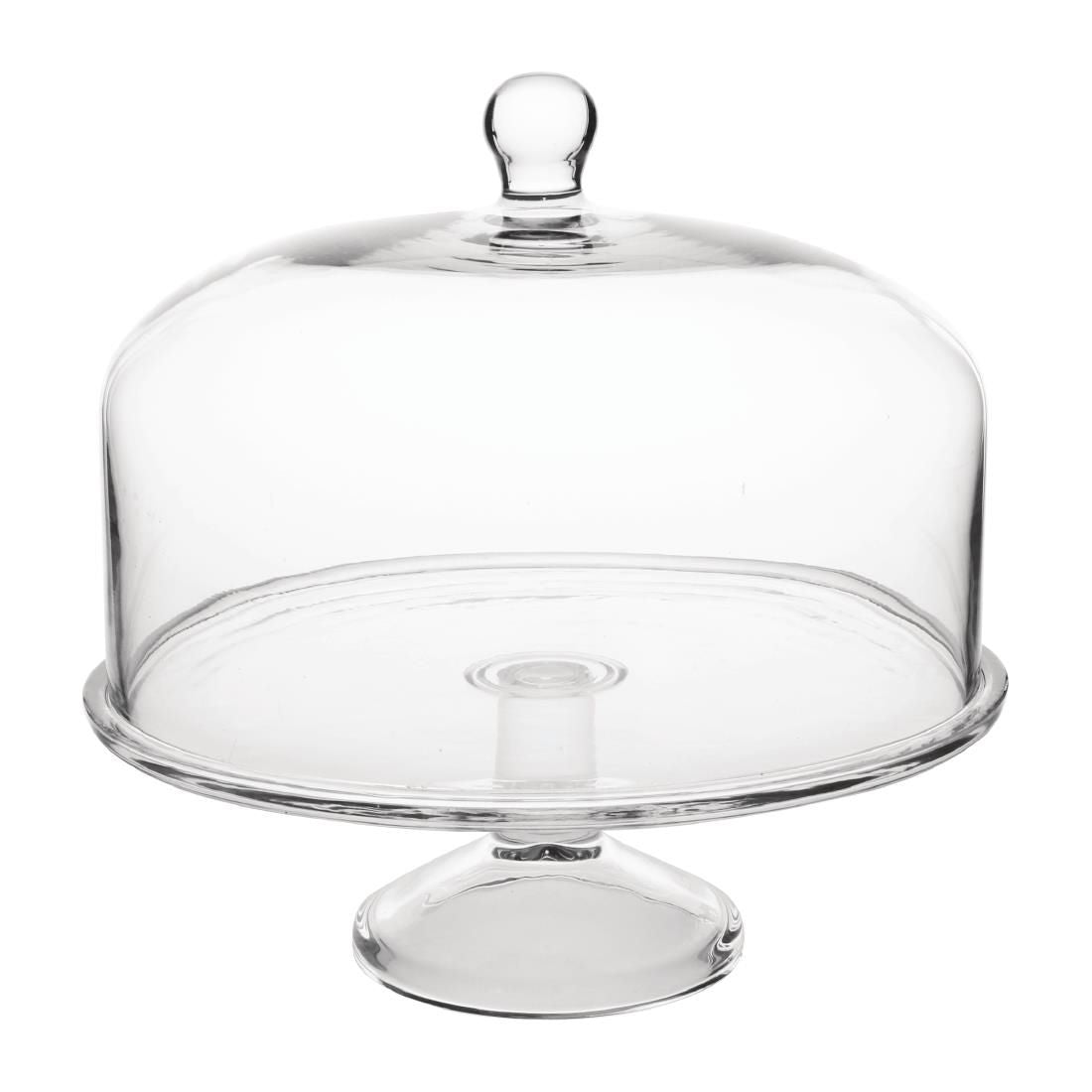 CS013 Olympia Glass Cake Stand Base JD Catering Equipment Solutions Ltd