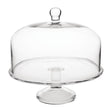 CS013 Olympia Glass Cake Stand Base JD Catering Equipment Solutions Ltd