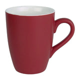 CS043 Olympia Matt Pastel Mug Red 340ml (Pack of 6) - JD Catering Equipment Solutions Ltd