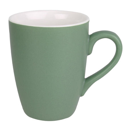 CS044 Olympia Matt Pastel Mug Green 340ml (Pack of 6) JD Catering Equipment Solutions Ltd