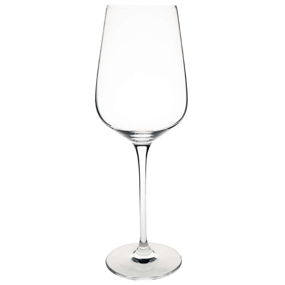 CS465 Olympia Claro One Piece Crystal Wine Glass 430ml (Pack of 6) JD Catering Equipment Solutions Ltd