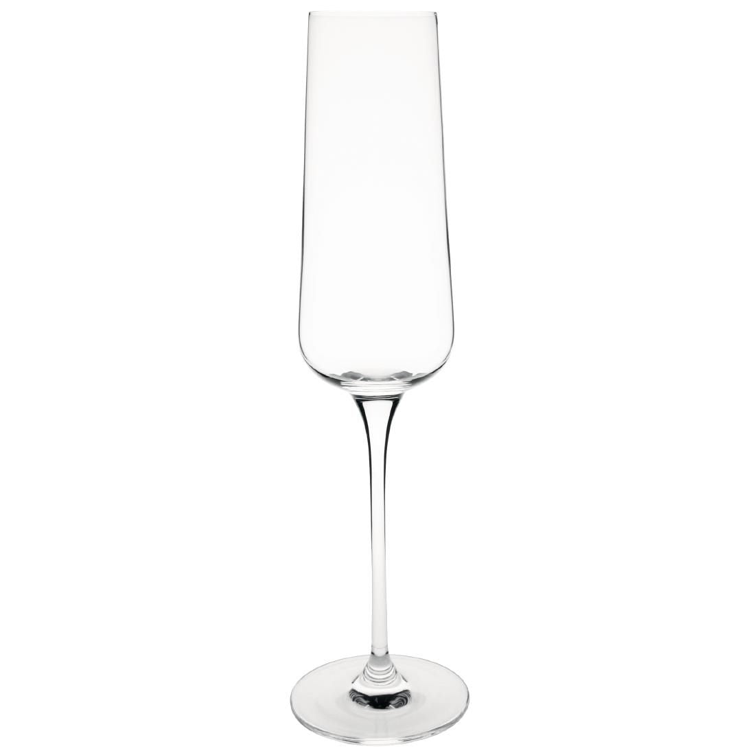 CS467 Olympia Claro One Piece Angular Champagne Flute 260ml (Pack of 6) JD Catering Equipment Solutions Ltd