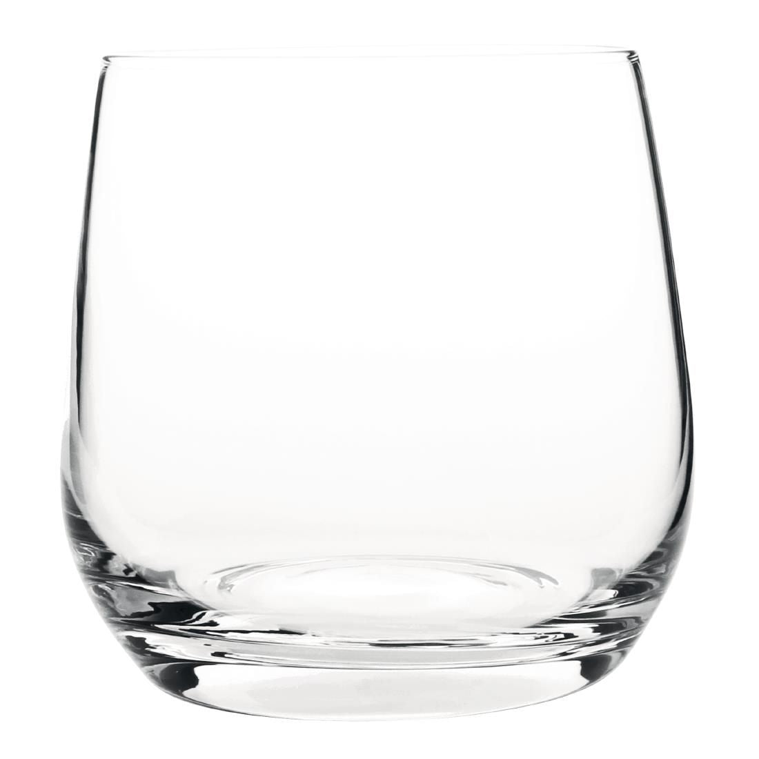 CS468 Olympia Claro One Piece Crystal Tumbler 395ml (Pack of 6) JD Catering Equipment Solutions Ltd