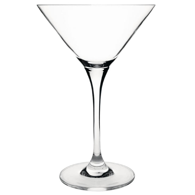 CS497 Olympia Campana One Piece Crystal Martini Glass 260ml (Pack of 6) JD Catering Equipment Solutions Ltd