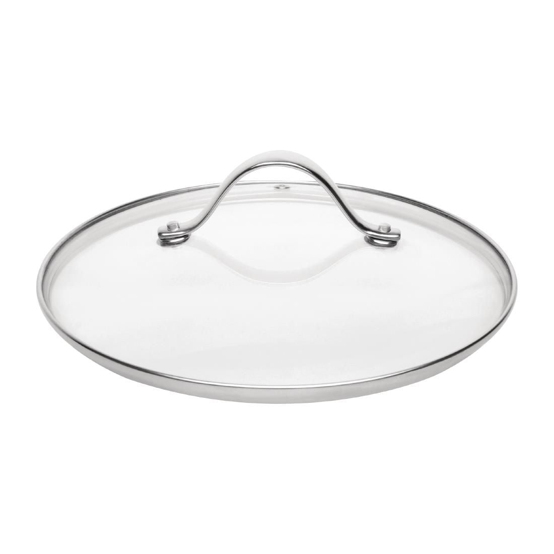 CS543 Vogue Glass Saucepan Lid 160mm JD Catering Equipment Solutions Ltd