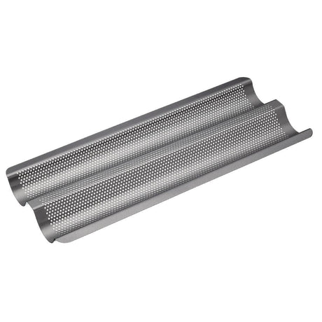 CS563 MasterClass Crusty Bake Non Stick Baguette Tray JD Catering Equipment Solutions Ltd