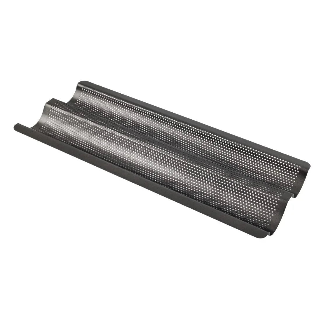 CS563 MasterClass Crusty Bake Non Stick Baguette Tray - JD Catering Equipment Solutions Ltd