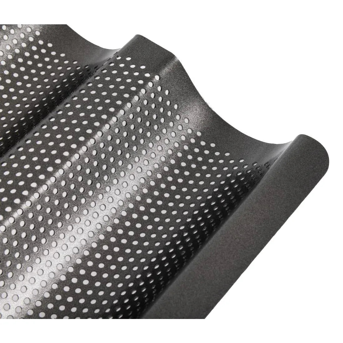 CS563 MasterClass Crusty Bake Non Stick Baguette Tray - JD Catering Equipment Solutions Ltd