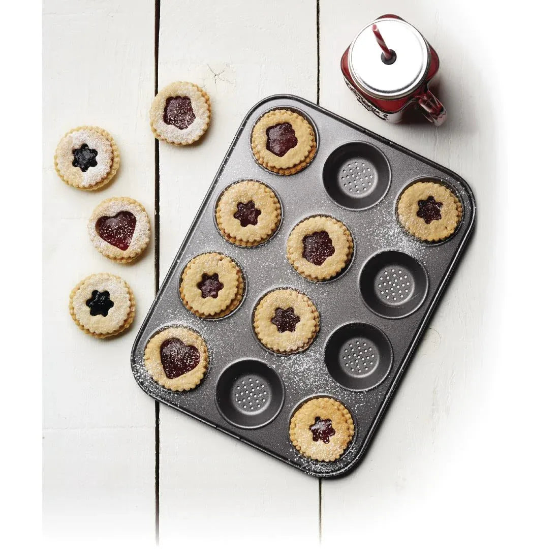 CS566 Masterclass Crusty Bake Non Stick Shallow Baking Pan - JD Catering Equipment Solutions Ltd