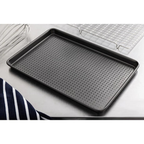 CS567 MasterClass Crusty Bake Non Stick Baking Tray - JD Catering Equipment Solutions Ltd