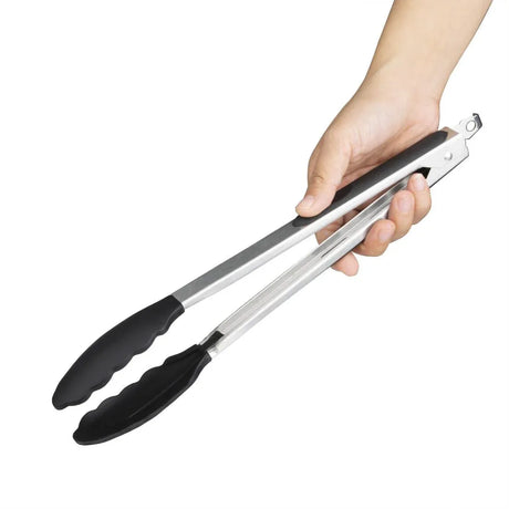 CS771 Vogue Heavy Duty Locking Tongs 300mm - JD Catering Equipment Solutions Ltd