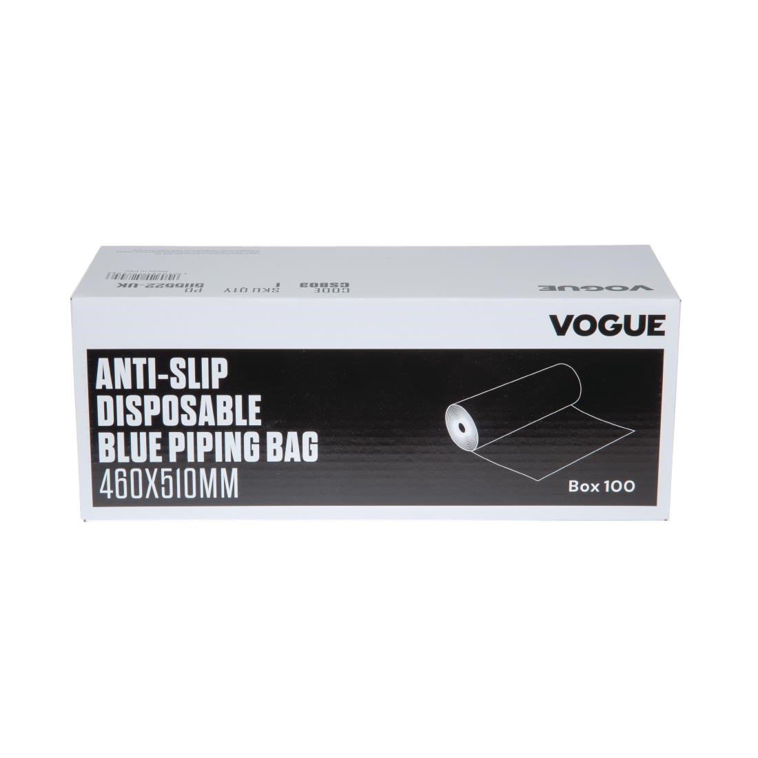CS803 Vogue Anti Slip Disposable Blue Piping Bags (Pack of 100) JD Catering Equipment Solutions Ltd