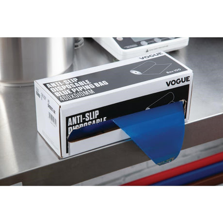 CS803 Vogue Anti Slip Disposable Blue Piping Bags (Pack of 100) JD Catering Equipment Solutions Ltd