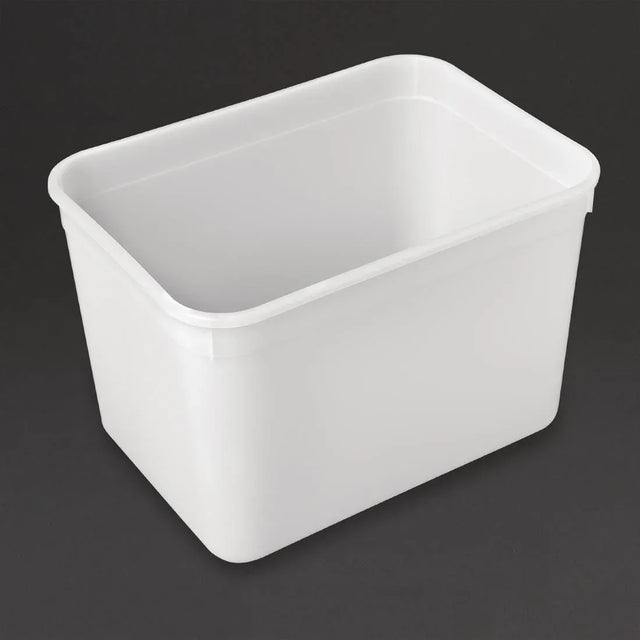 CS827 Vogue Ice Cream Container 4Ltr (15 Pack) - JD Catering Equipment Solutions Ltd