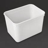 CS827 Vogue Ice Cream Container 4Ltr (15 Pack) - JD Catering Equipment Solutions Ltd