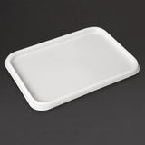CS829 Vogue Ice Cream Container Lid for 2Ltr & 4Ltr (15 Pack) - JD Catering Equipment Solutions Ltd