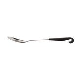 CS911 Vogue Slotted Serving Spoon Black Handle 340mm JD Catering Equipment Solutions Ltd