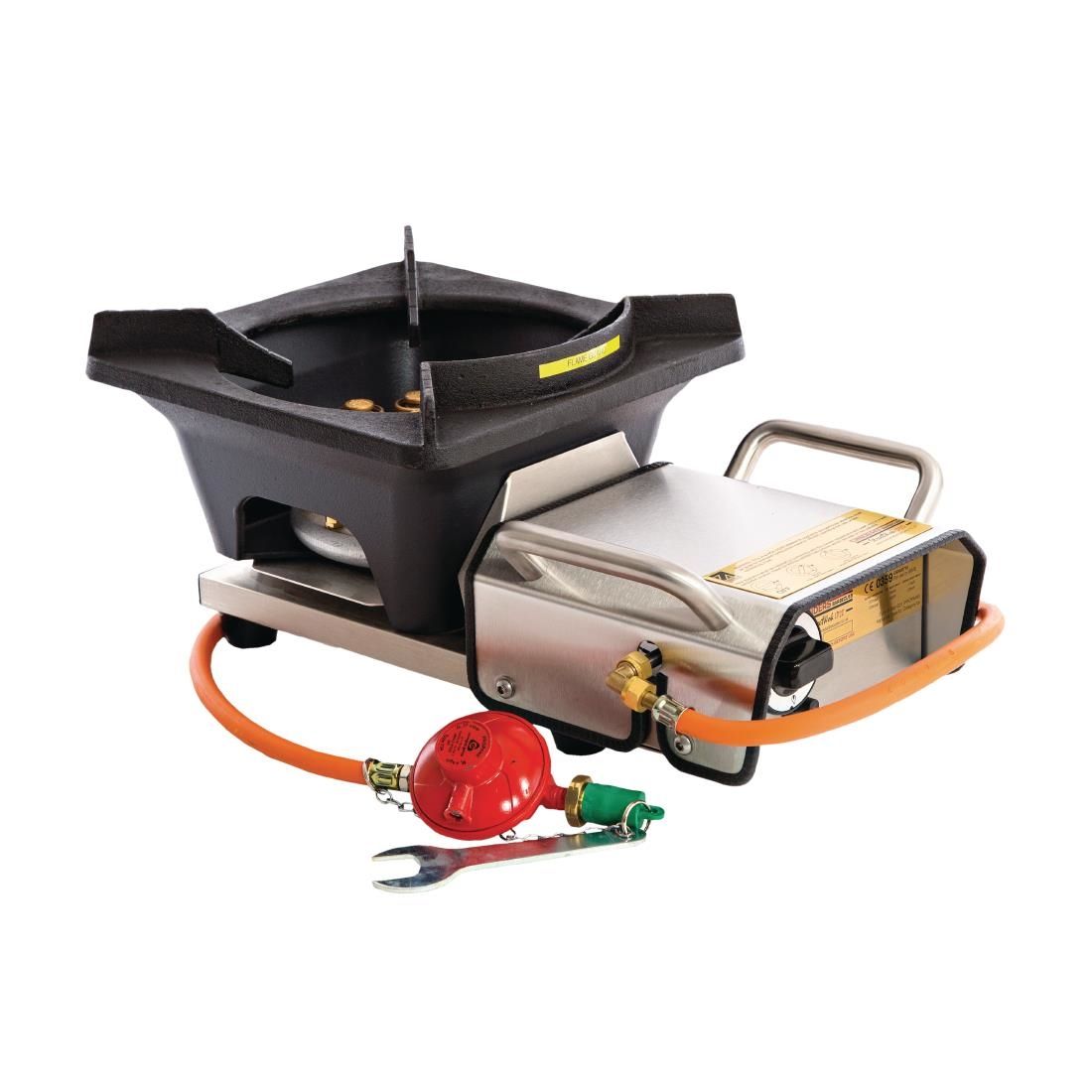 CT135 Cinders StreetWok Tabletop Gas Wok Burner LP20 JD Catering Equipment Solutions Ltd