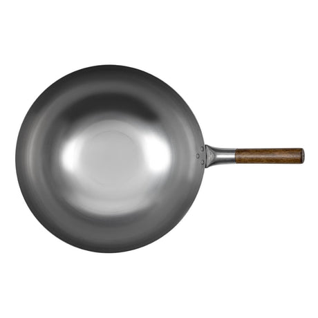 CT246 London Wok Round Bottom Wok 380mm JD Catering Equipment Solutions Ltd