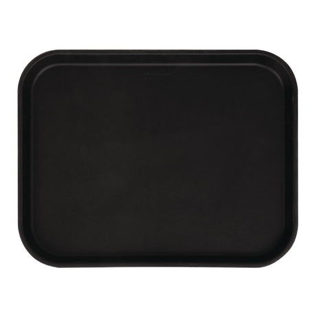 CT277 Cambro Camtread Fibreglass Rectangular Non-Slip Tray Black 457mm JD Catering Equipment Solutions Ltd