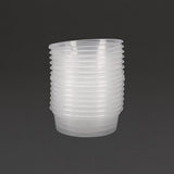 CT285 Fiesta Plastic Microwavable Deli Pots 50ml / 1.75oz (Pack of 100) JD Catering Equipment Solutions Ltd