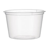 CT286 Fiesta Plastic Microwavable Deli Pots 100ml / 3.5oz (Pack of 100) JD Catering Equipment Solutions Ltd