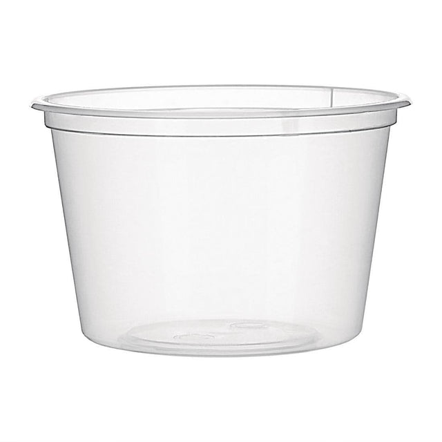 CT286 Fiesta Plastic Microwavable Deli Pots 100ml / 3.5oz (Pack of 100) JD Catering Equipment Solutions Ltd