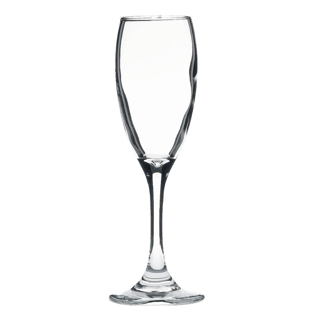 CT484 Libbey Teardrop Champagne Flutes 170ml (Pack of 12) JD Catering Equipment Solutions Ltd