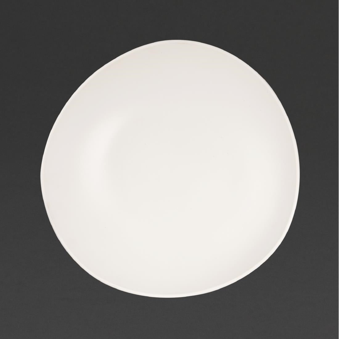 CT763 Churchill Alchemy Melamine Trace Bowls White 380mm (Pack of 2) JD Catering Equipment Solutions Ltd