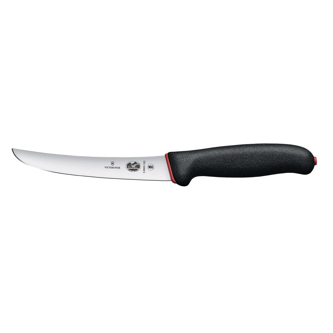 CU007 Victorinox Fibrox Dual Grip Boning Knife 15cm JD Catering Equipment Solutions Ltd
