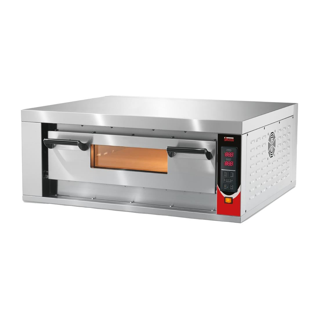 CU080 Sirman Vesuvio 70x70 Single Deck Pizza Oven JD Catering Equipment Solutions Ltd
