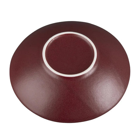 CU123 Olympia Build A Bowl Red Flat Bowl - 195x45mm (Box 6) - JD Catering Equipment Solutions Ltd