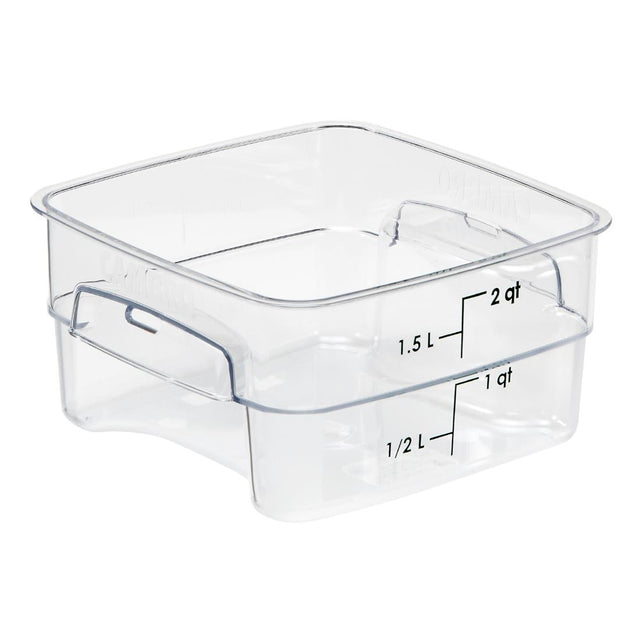 CU136 Cambro FreshPro Camsquare Food Storage Container 1.9Ltr JD Catering Equipment Solutions Ltd