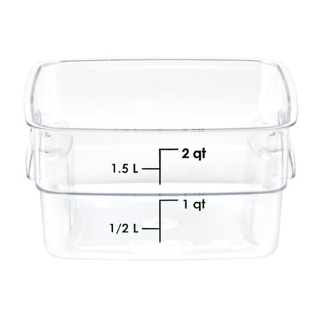 CU136 Cambro FreshPro Camsquare Food Storage Container 1.9Ltr JD Catering Equipment Solutions Ltd