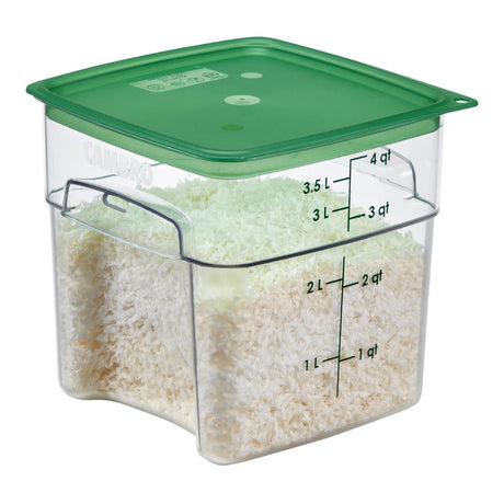 CU137 Cambro FreshPro Camsquare Food Storage Container 3.8Ltr JD Catering Equipment Solutions Ltd