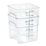 CU137 Cambro FreshPro Camsquare Food Storage Container 3.8Ltr JD Catering Equipment Solutions Ltd