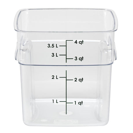 CU137 Cambro FreshPro Camsquare Food Storage Container 3.8Ltr JD Catering Equipment Solutions Ltd