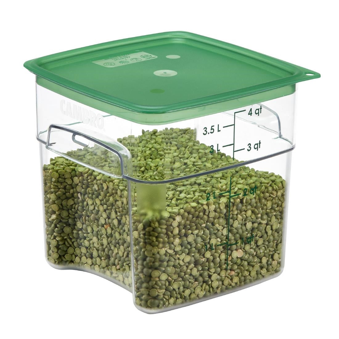 CU137 Cambro FreshPro Camsquare Food Storage Container 3.8Ltr JD Catering Equipment Solutions Ltd