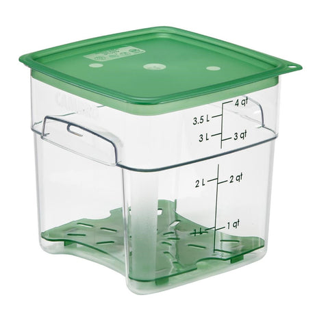 CU137 Cambro FreshPro Camsquare Food Storage Container 3.8Ltr JD Catering Equipment Solutions Ltd