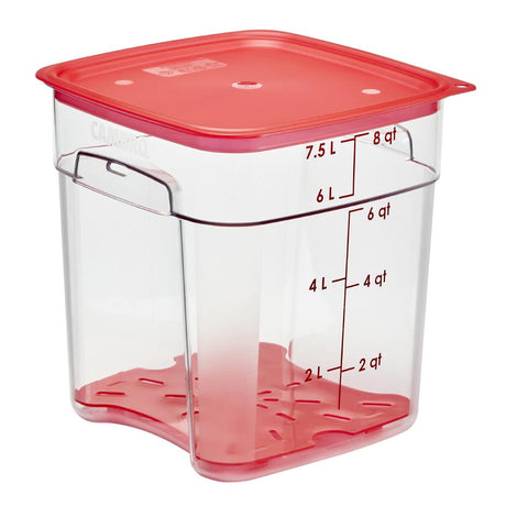 CU139 Cambro 7.6Ltr FreshPro Camsquare Food Storage Container JD Catering Equipment Solutions Ltd